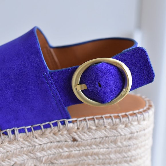 NWB Franco Sarto Mariana Wedge Epsadrille Shoe - Picture 2 of 8